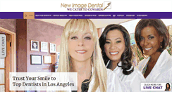 Desktop Screenshot of newimagedental.org